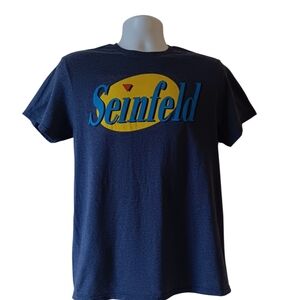 Seinfeld men's blue short-sleeve graphic t-shirt size M